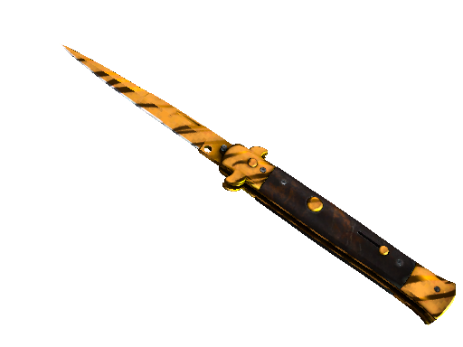 ★ Stiletto Knife | Tiger Tooth