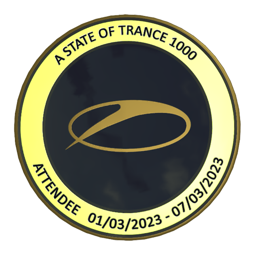 Genuine A State of Trance 1000 Pin (Utrecht, NL)