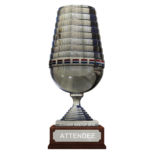 Genuine Summer Meetup 2018 Trophy (Utrecht, NL)