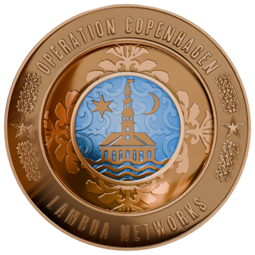 Operation Copenhagen Bronze Challenge Pin