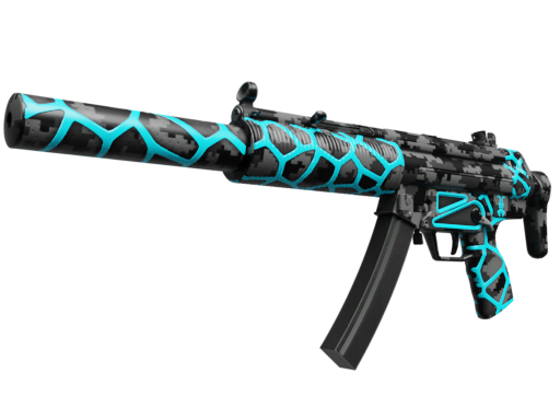 MP5-SD | Symbiote (Cyan)