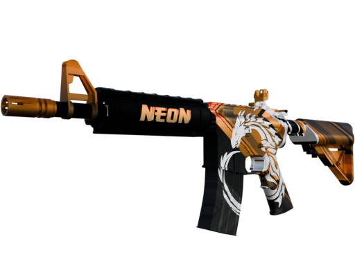 StatTrak™ M4A4 | Neon Dragon (Orange)
