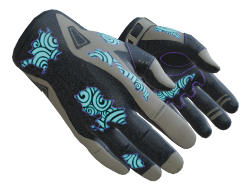 ★ Sport Gloves | Mad Abyss (Cyan)